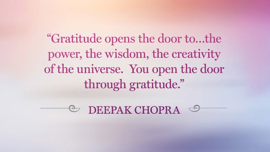 Gratitude - Deepak